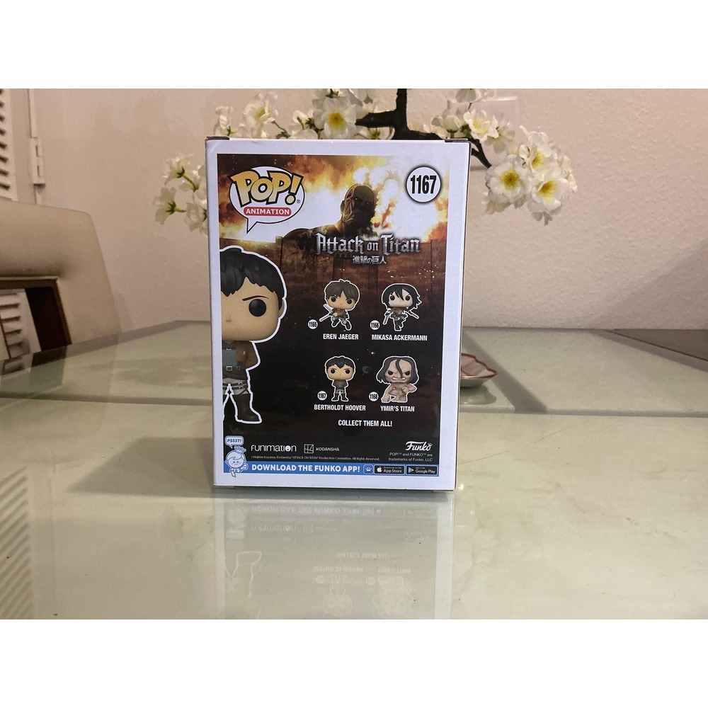 Funko Pop Attack on Titan Bertholdt Hoover 1167 Vinyl Figure Anime Collectible - Picture 2 of 4